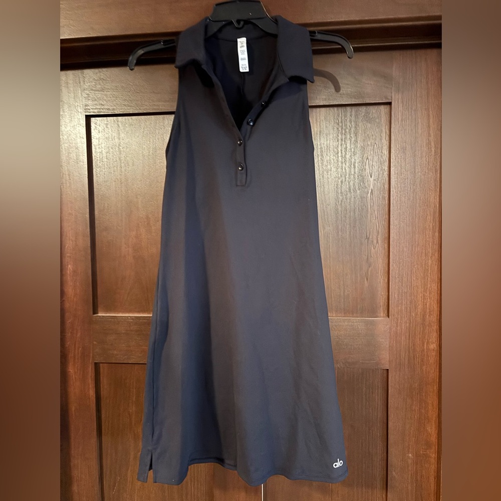 Alo black tennis dress